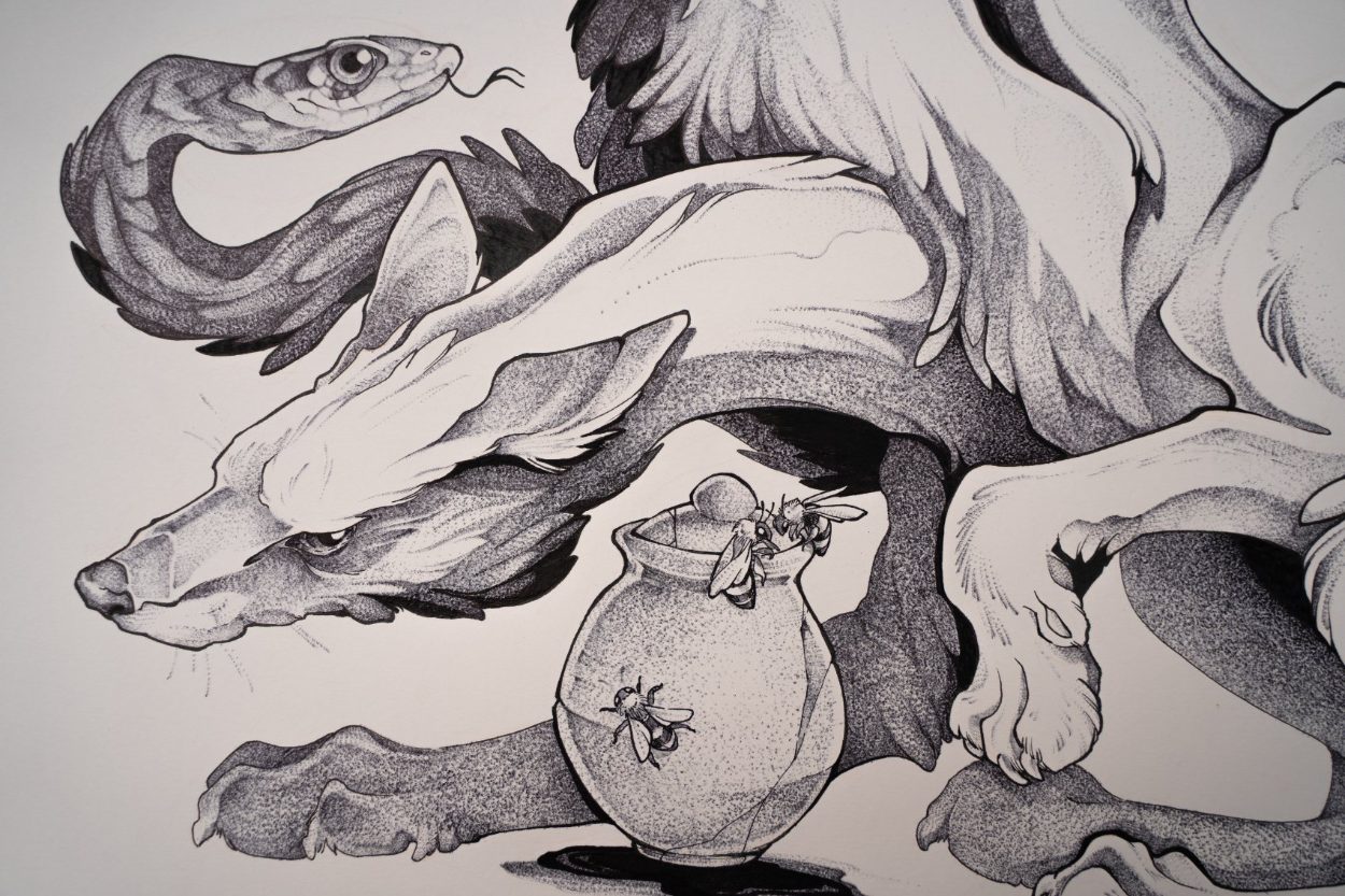 Illustration, Detail